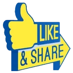Like and Share to Facebook